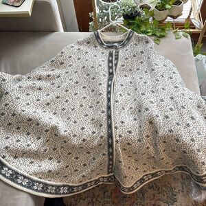 Baltic Inspiration Nordic Poncho. Made in Estonia